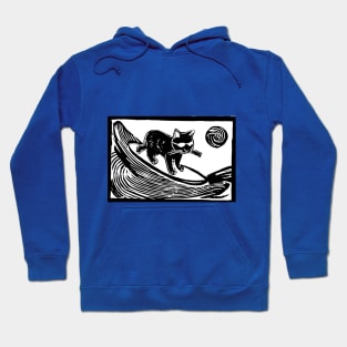 Surfer cat II Hoodie